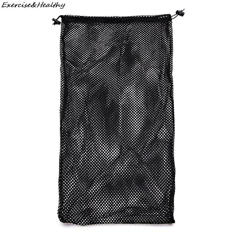 Fast Drying Nylon Mesh Pouch Drawstring Bag Outdoor Diving Snorkeling Fins Footwear Device Organization Accessories