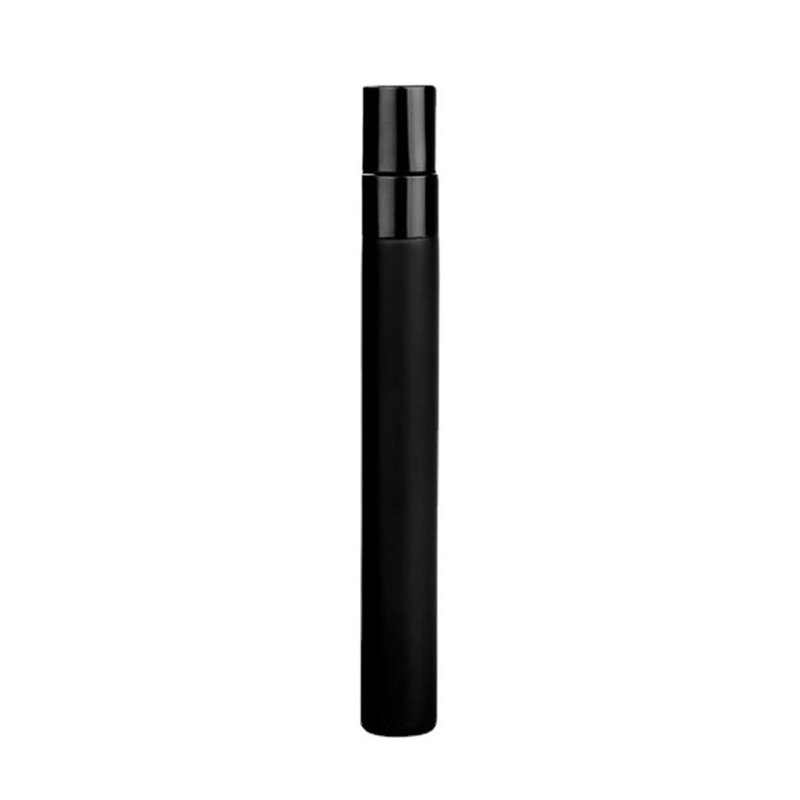 Flacone vuoto di profumo di vetro portatile nero da 5/10ml flacone Spray ricaricabile Mini flacone Spray da viaggio flacone erogatore di profumo