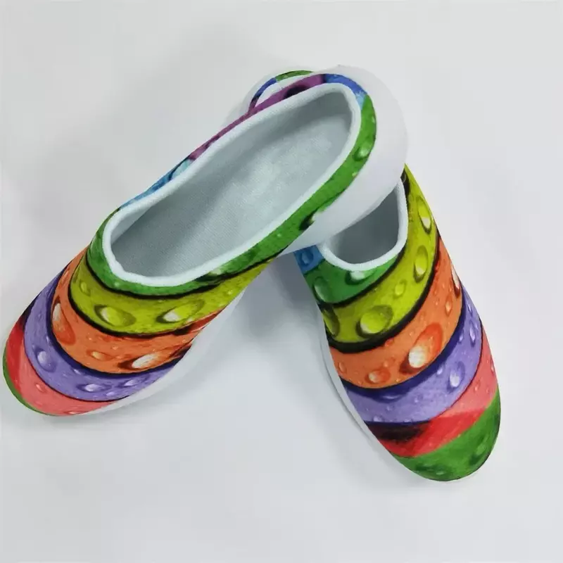 Mode Herren Mesh Sandalen leichte Mann Strand Hausschuhe atmungsaktive Slip-On Wohnungen Schuhe benutzer definierte Bild Drop Shipping