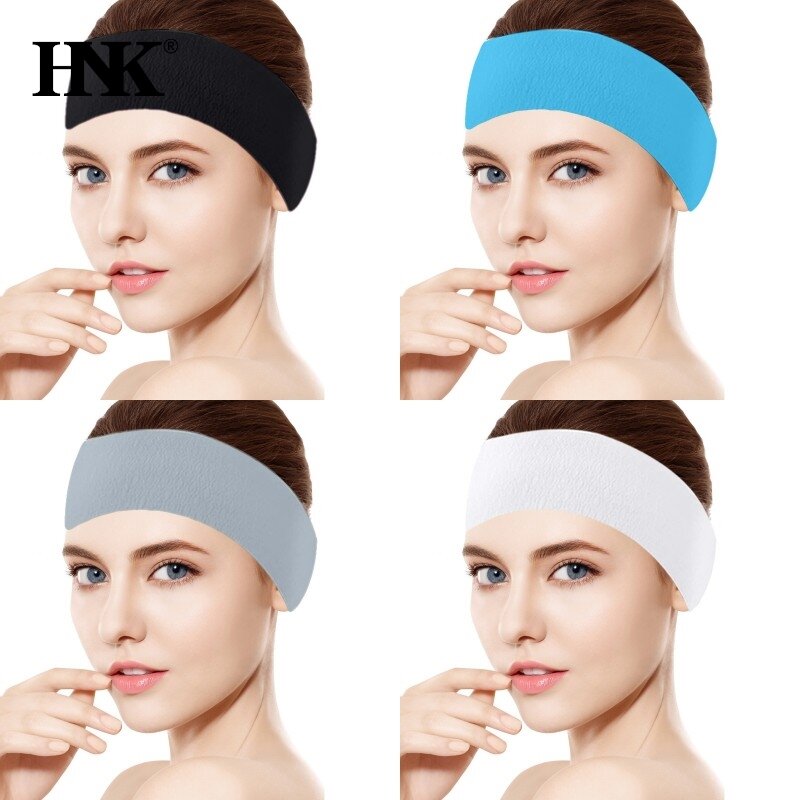 Одноразовые спа-повязки на голову для лица, эластичные нетканые мягкие повязки для волос для ухода за кожей с удобной застежкой для женщин, 100 шт.