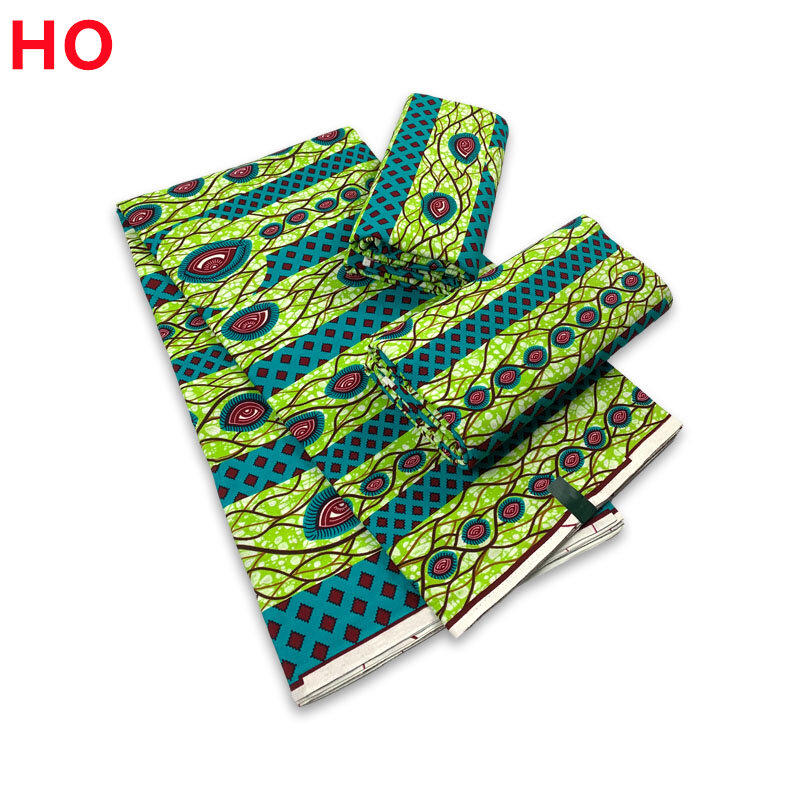 Tecidos de cera africanos de alta qualidade para patchwork y4, estampa nigeriana, novo estilo, 2024