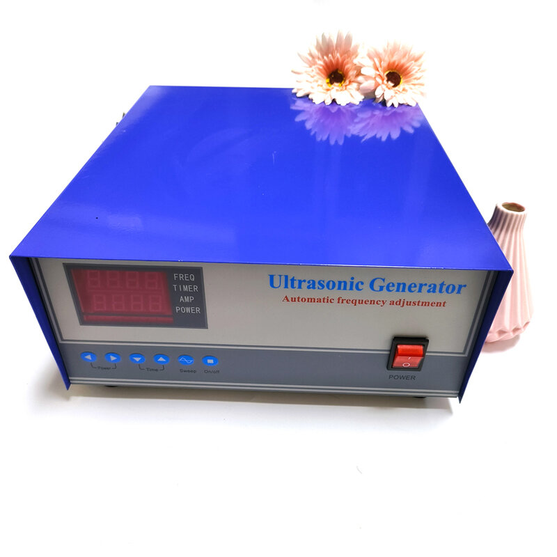 40K/60K/80K 1200W Multi Frequency Digital Ultrasound Generator For Cleaning System