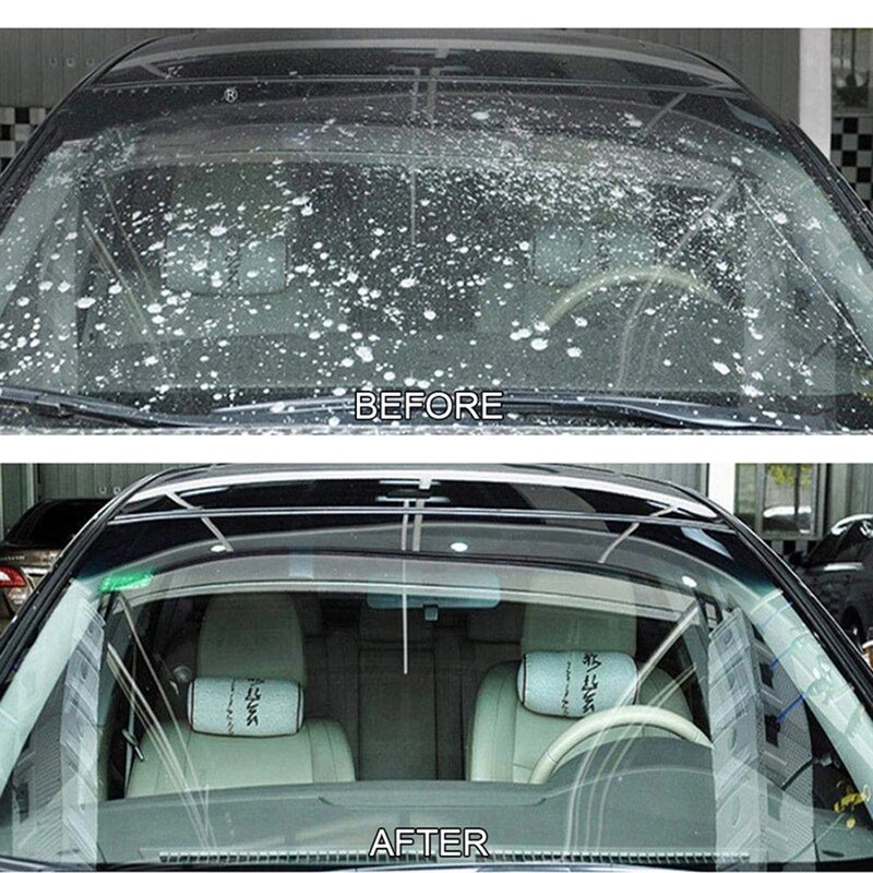 10 piezas de jabón sólido para parabrisas de vehículos, limpieza de ventanas de vidrio, tabletas efervescentes