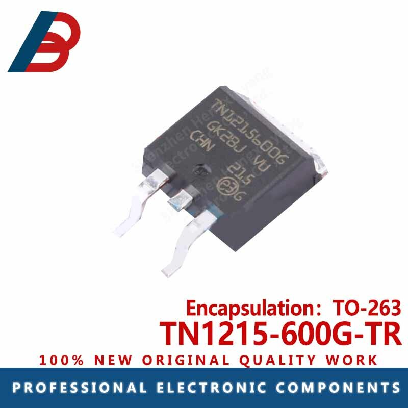 칩 사이리스터 TN1215-600G-TR, TN1215 ~ 263 패키지, 10 개