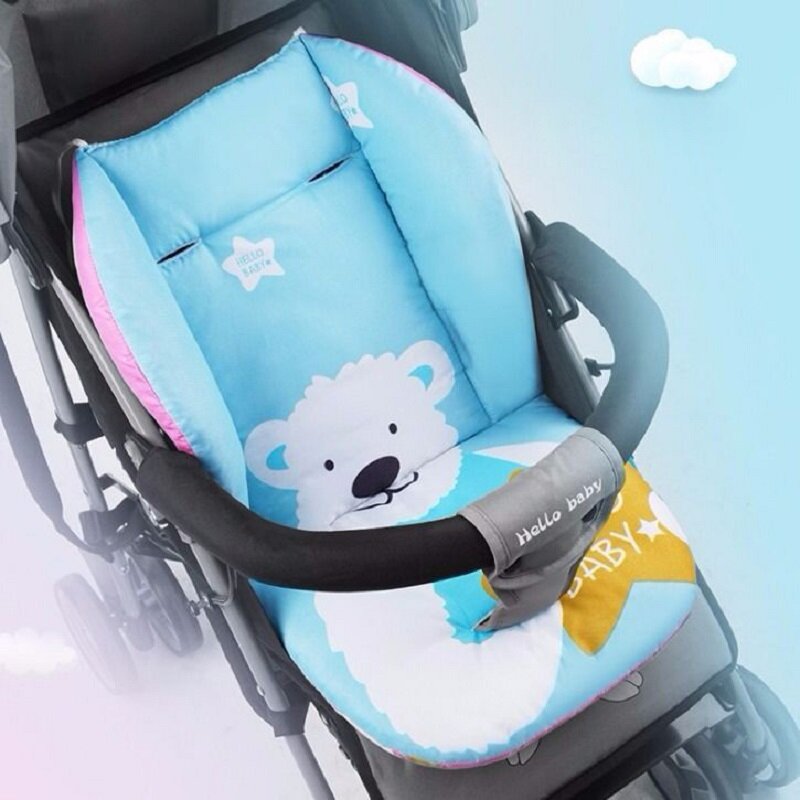 2023New bantalan kursi tinggi bayi anak, alas bantal kereta dorong