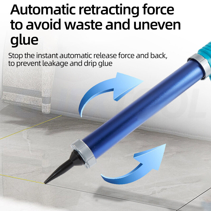 Glue Seal Sealant Tool  Electric Glue Gun Glass Glue Sewing Gun for  26-88V Li-ion Battery Wireless Doors and Windows Sewe