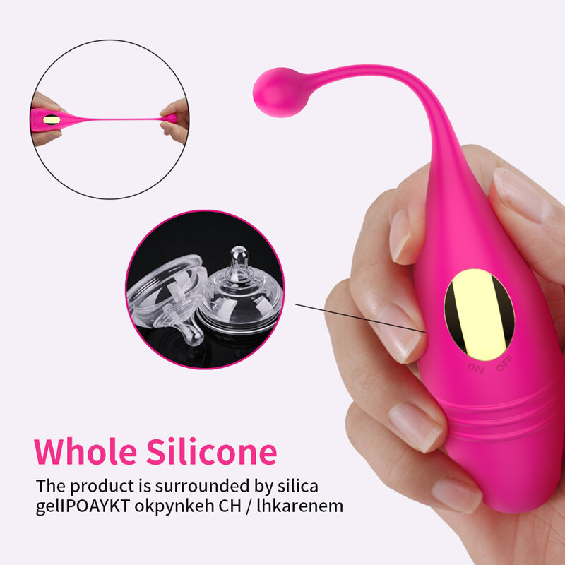 Panties Wireless Remote Vibrator Vagina Vibrating Egg Wearable Balls Vibrators G Spot Clitoris Massager Adult Sex Toys for Women