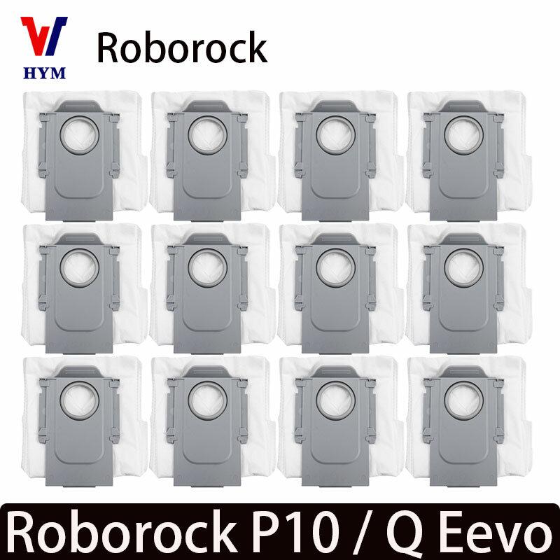Roborock P10 용 먼지 봉투, A7400RR / Q Revo 로봇 진공 청소기 액세서리, 쓰레기 봉투 교체 예비 부품
