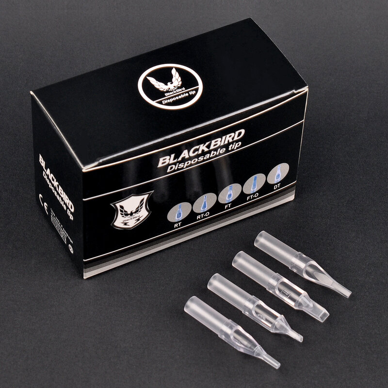 50 pces esterilizados descartáveis transparente tatuagem máquina arma bico dicas plásticos tubo de agulha para tatuagem máquina kits de agulha
