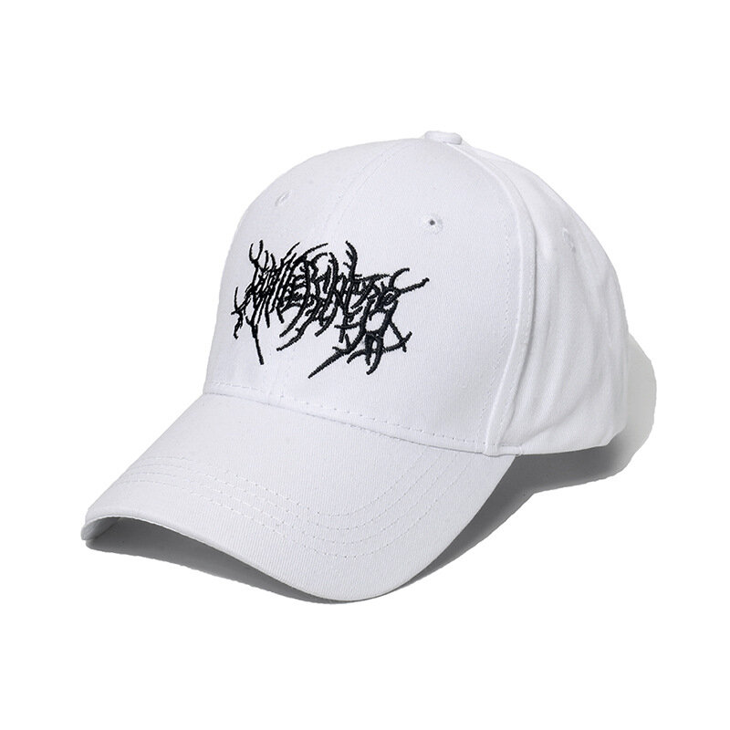 Gothic Street Punk Frauen Baseball Cap Cotton Fashion Embroidery Outdoor Black Sports Caps Men Women Hip Hop Snapback Dad Hats