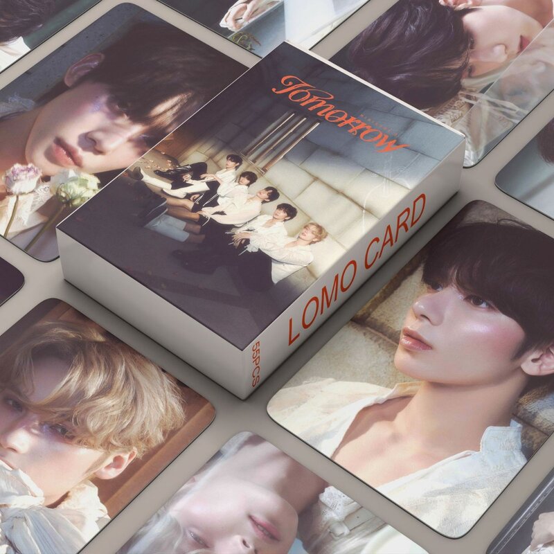 55Pcs Kpop T PhotoCards nowy album słodki karty lomo album minisode 3: jutro karty fotograficzne dla fanów studentów zbierać karty