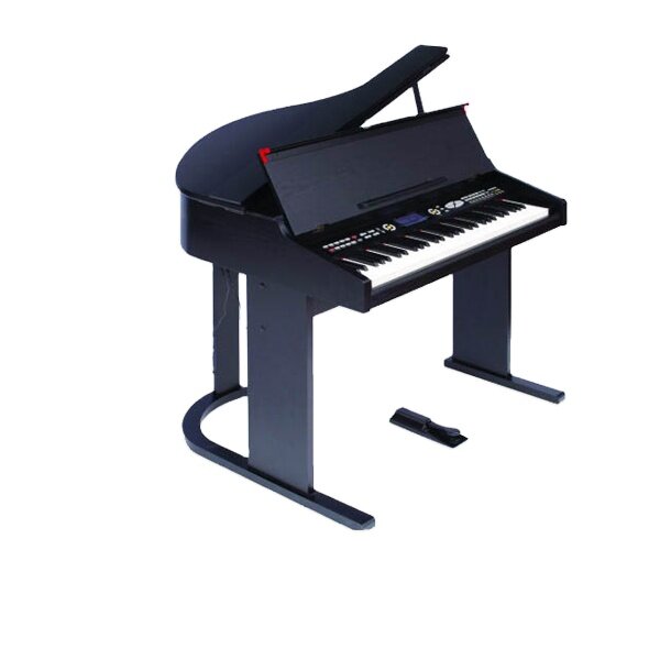 Grand Piano Digital com Touch Keyboard, 88 Teclas, Melhor Ensino