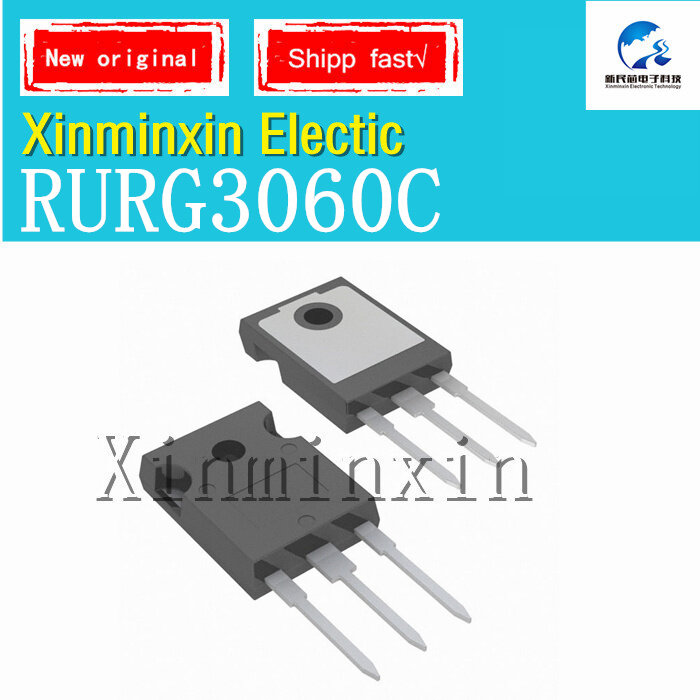 1PCS/LOT RURG3060C TO-247 600V 30A IC Chip 100% New  Original In Stock