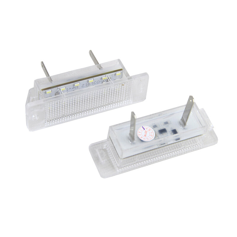 오펠 아스트라 F 1992-1998 캘리브라 1989-1997 용 LED 번호판 램프, 흰색 번호판 조명 어셈블리, 12V