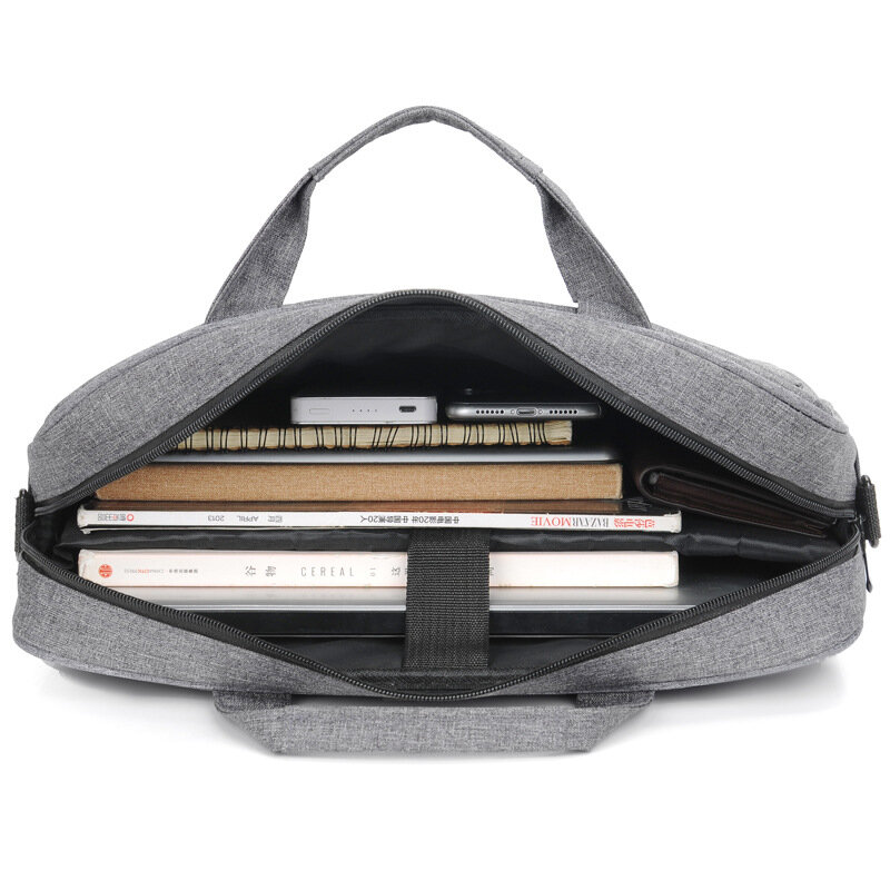 Men Oxford Briefcase Men's Business Laptop Case Travel Bags Large Crossbody Handbag Messenger Bags Fashion Notebook Shoulder Bag