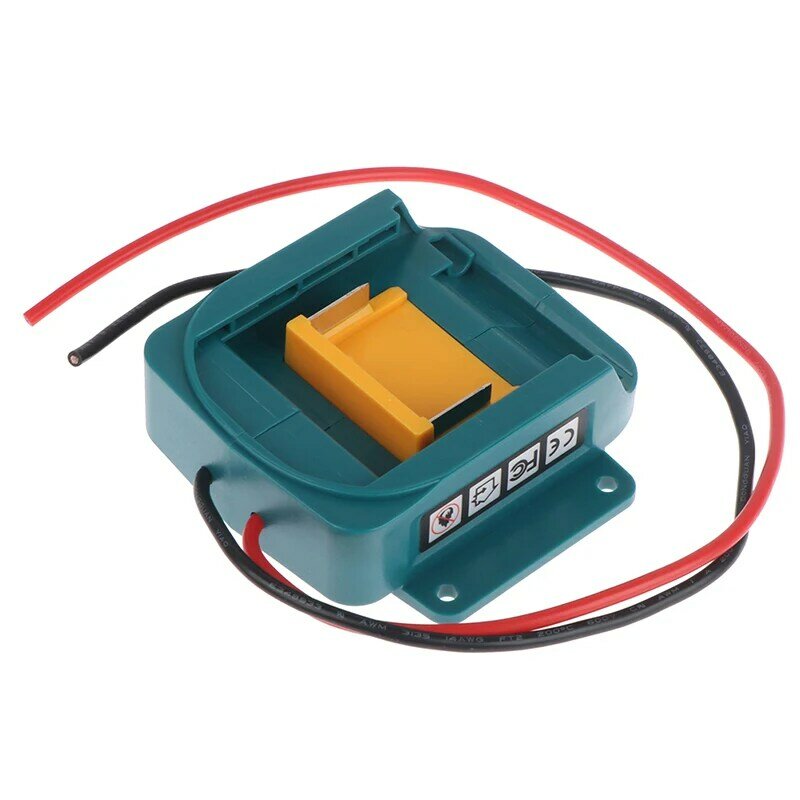 Adaptador de batería para Makita, convertidor de batería de iones de litio de 18V, BL1860, salida DIY, 1 unidad
