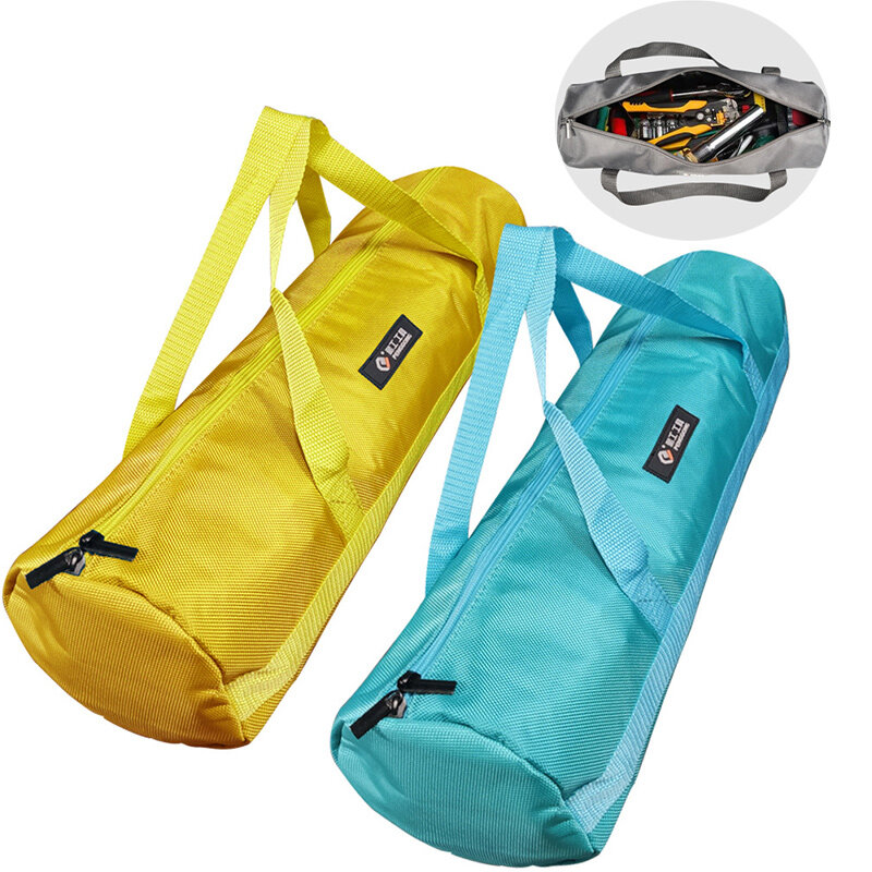 다기능 도구 가방, 옥스포드 캔버스, 방수 내마모성 휴대용 핸드헬드 가방, 렌치 스크루드라이버 키트, 보관 도구 가방