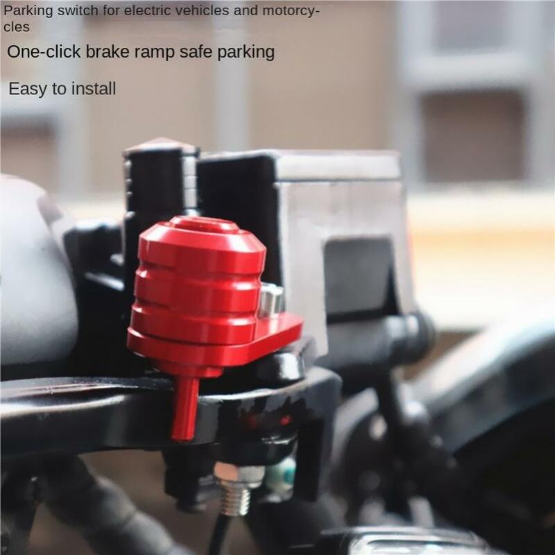 Motorbike Parking Brake Switch For 155/125 Motorcycle Parking Brake Clutch Lever Brake Switch Parking Stop Auxiliary Lock