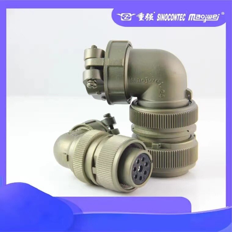 2 buah konektor standar militer AS maojwei MS5015 MS3057 3106 3108 3102 14S