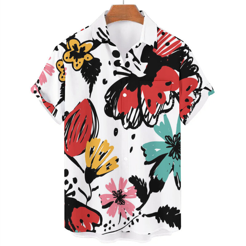 3d Print Kokospalm Patroon Nieuwe Mode-Shirts 2024 Zomervakantie Dameskleding Hawaii T-Shirt Meisje Blouse Met Korte Mouwen
