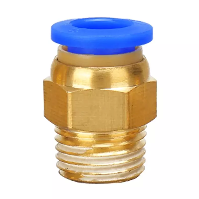 Elbow Tee Brass 1/8" 1/4" 3/8" 1/2" BSPT Male Female  4 6 8 10 12 14 16mm Tube Air Pneumatic Fitting Push In To Connect SL Valve