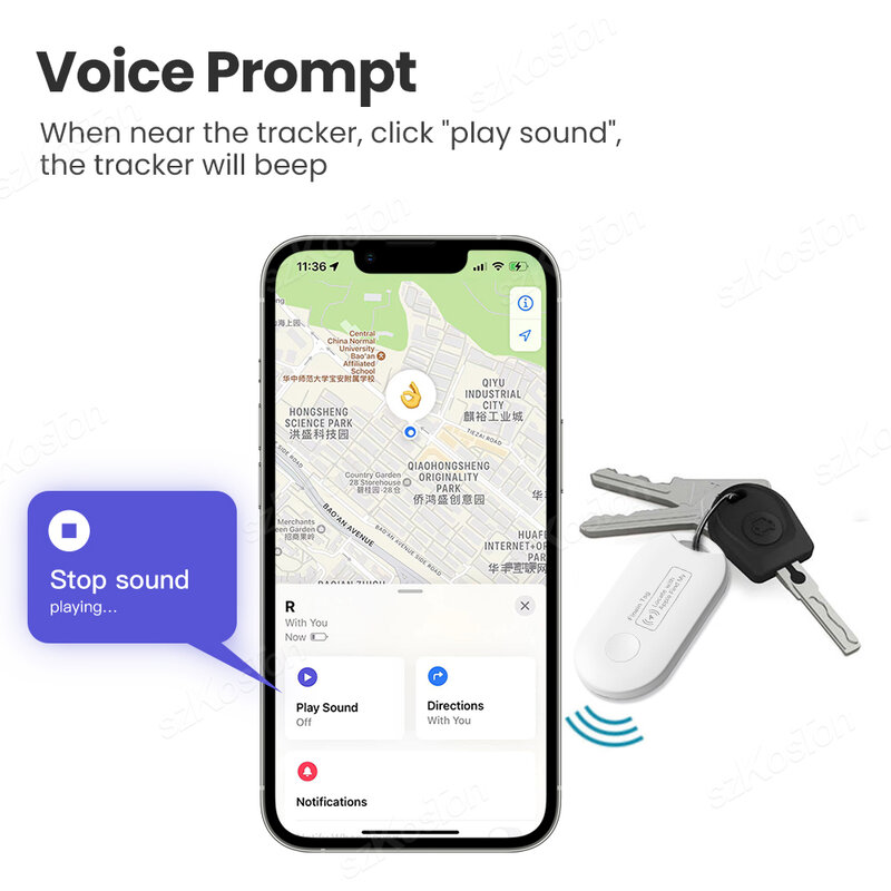Smart Tag Mini pelacak GPS pencari kunci pencari lokasi dengan iOS temukan saya Bluetooth pelacak kompatibel untuk kunci dompet tas koper