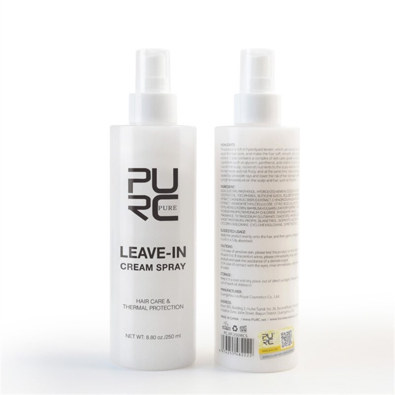 Condicionador Leave-In Spray Anti Frizz Essência Para Cabelos Suaves Fragrâncias Essência Para Nutrir Drop Shipping