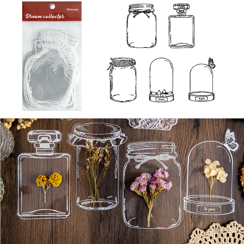Marcapáginas de flores secas transparentes, marcadores de resina de flores secas, marcador de página Floral transparente colorido con borlas para