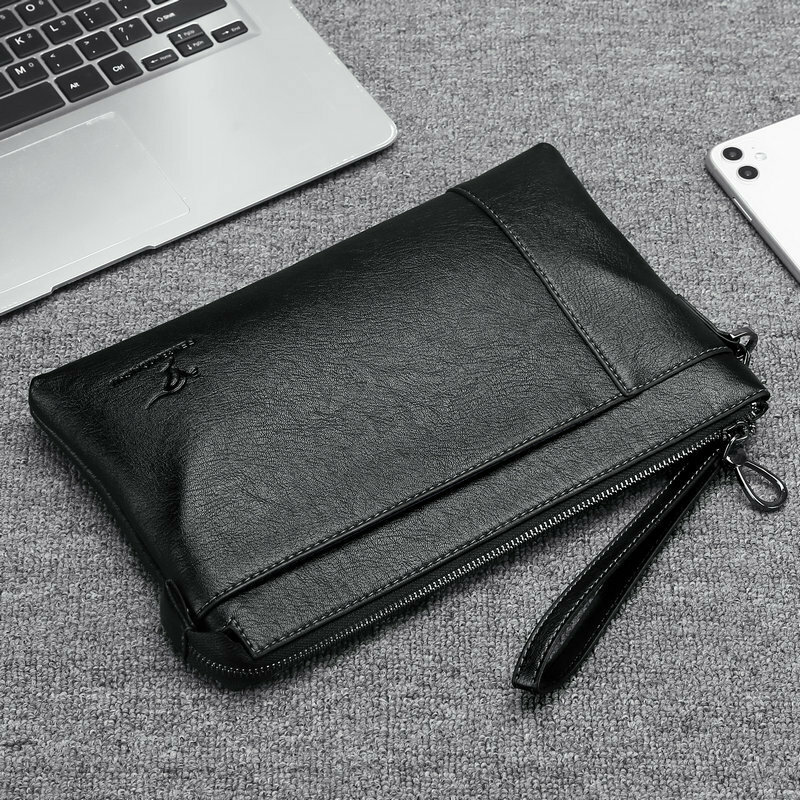 Men's Day Clutch Envelop Bag iPad Case Bag Male Business Travel Bag Multi Functional Man's Handbag