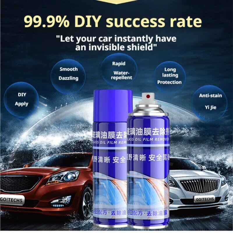 Automotive glass oil film remover cleaner to remove oil film automotive supplies glass water cleaner
