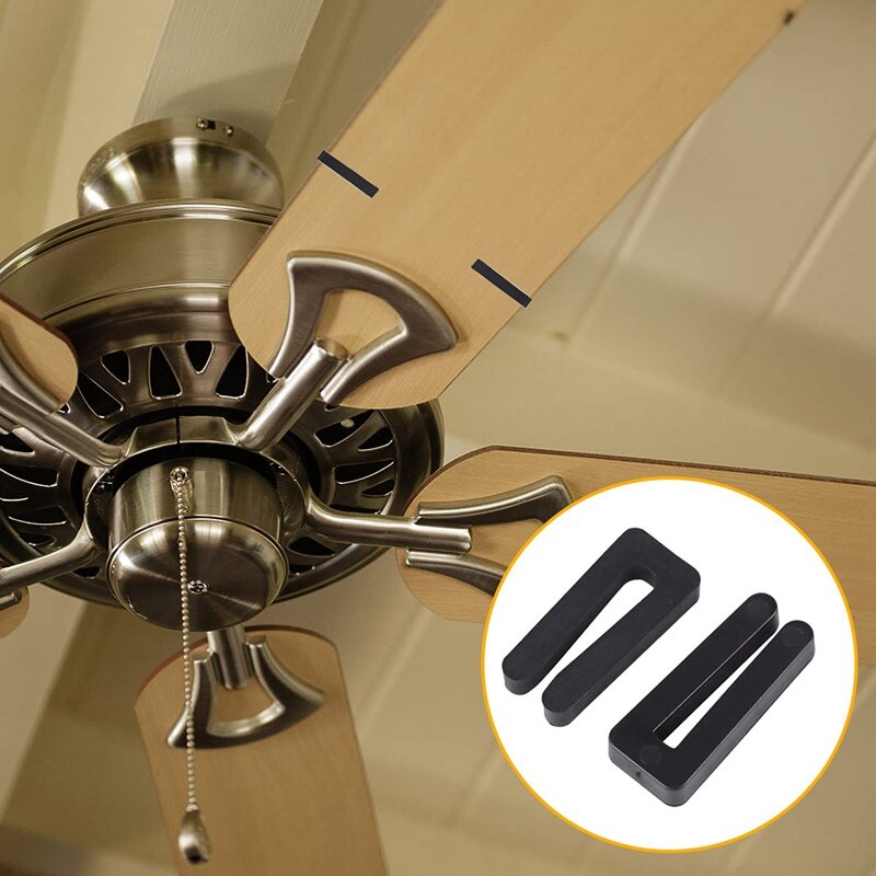 8 Sets Ceiling Fan Blade Balancing Kit Including Metal Self-Adhesive Gold 3G Weight, Metal Self-Adhesive Black 5G Weight