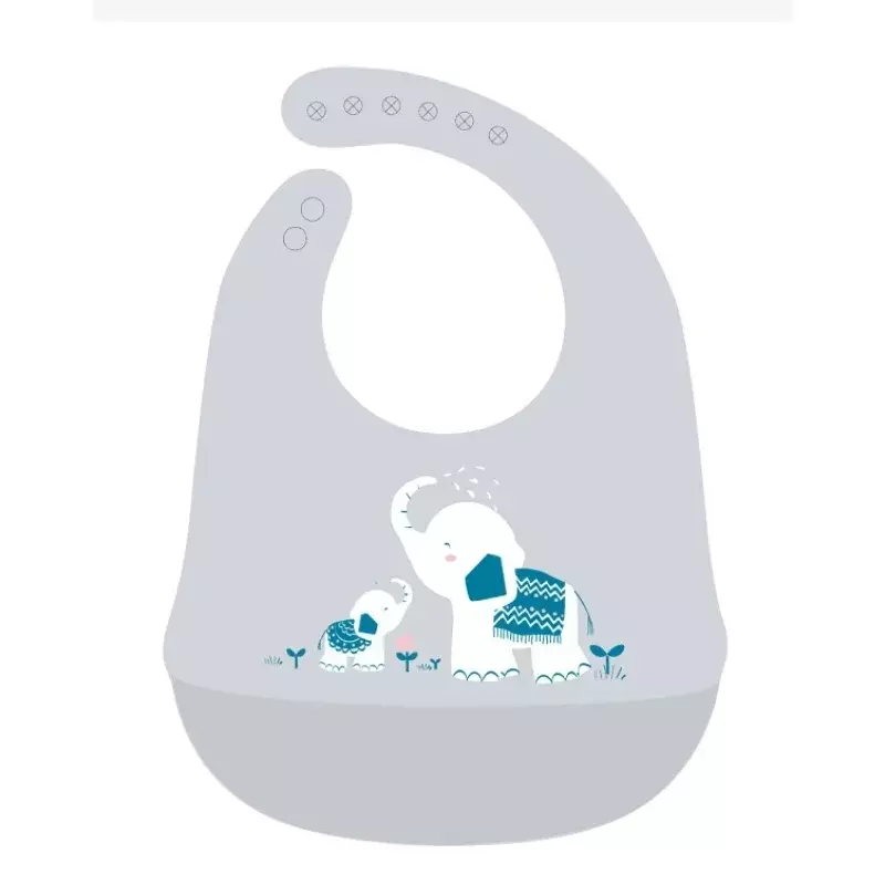 Baby Lätzchen wasserdichte Silikon Fütterung für kleine Kinder Baby Speichel Handtuch Cartoon Schürze verstellbare Cartoon Lätzchen