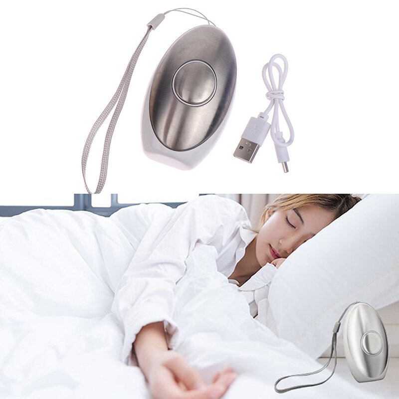 Perangkat tidur penghilang tekanan mikro pengisian daya USB, instrumen bantuan tidur, alat pijat dan rileks, penghilang tekanan