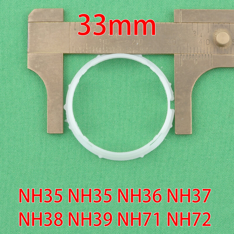 1 pz stent in plastica per NH35A movment NH36A movimento supporto movimento nh35 NH39A MOVMENT orologio movimento distanziatore anello misura