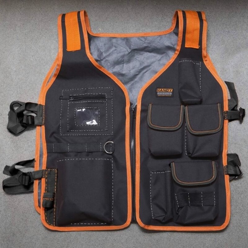 Adjustable Work Vest Clothing Tool Vest Suitable for Men and Women Tool Vest Casual Outdoor Work Vest Ergonomic Design