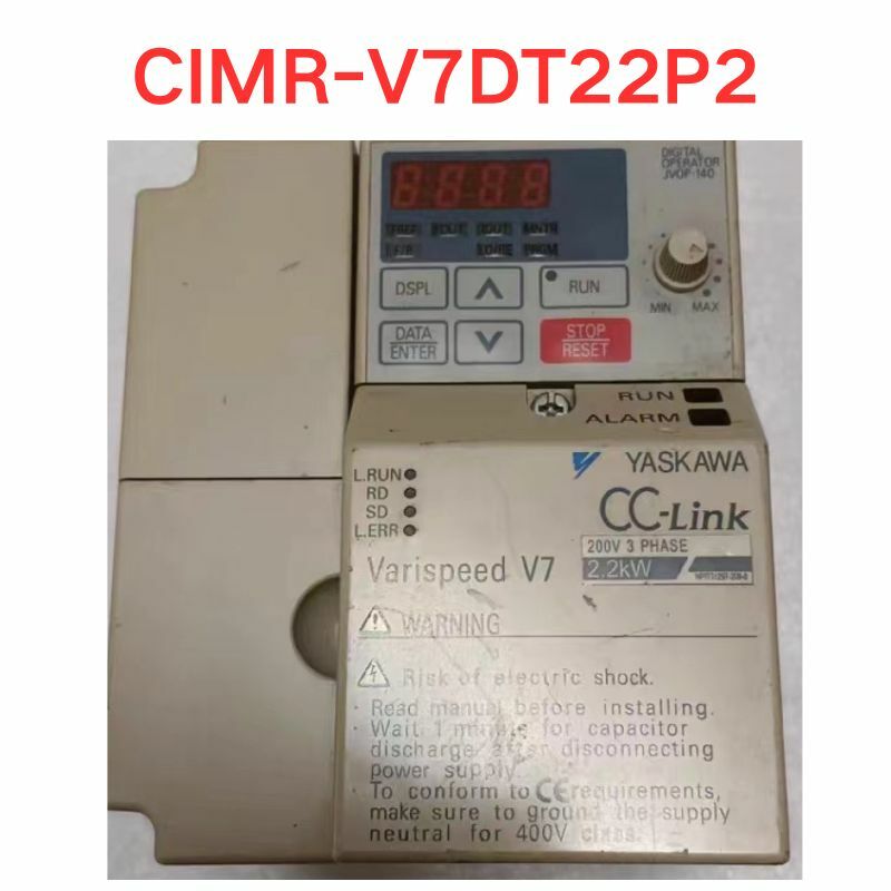 Test funkcjonalny inwertera używanego CIMR-V7DT22P2 OK