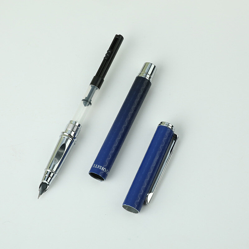 1 + 10โลหะคุณภาพสูงชุดปากกาปากกาแก้ไขหมึกปากกาสำหรับของขวัญนักเรียนเครื่องเขียนอุปกรณ์สำนักงานโรงเรียน EF