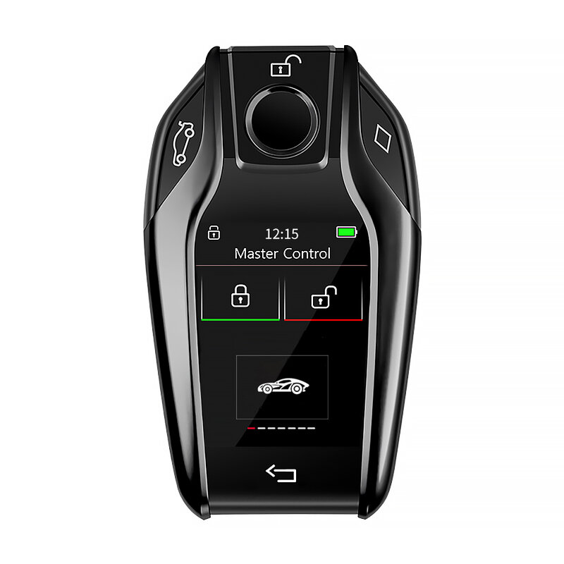 OkeyTech 개조된 스마트 원격 키, LCD 스크린, BMW, 벤츠, 아우디, 도요타, 혼다, 현대, 기아, CF618