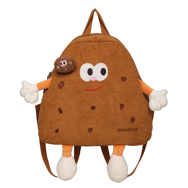 Kids Backpacks for Boy Cookie Corduroy Backpack Toddler Backpacks for Girl School Bags Mother Kids Bags for Girl Mochila Bolsa