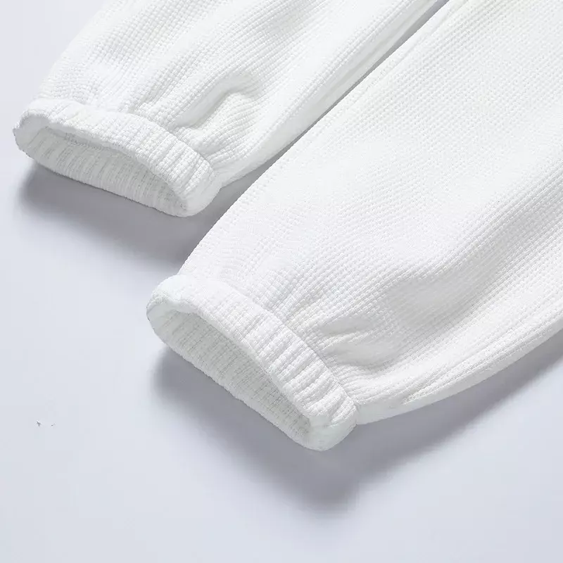 2024 jesienne i zimowe spodnie z otwartym kroczem seksowne męskie luźna szeroka nogawki proste sportowe spodnie casualowe niewidoczne ze sznurkiem