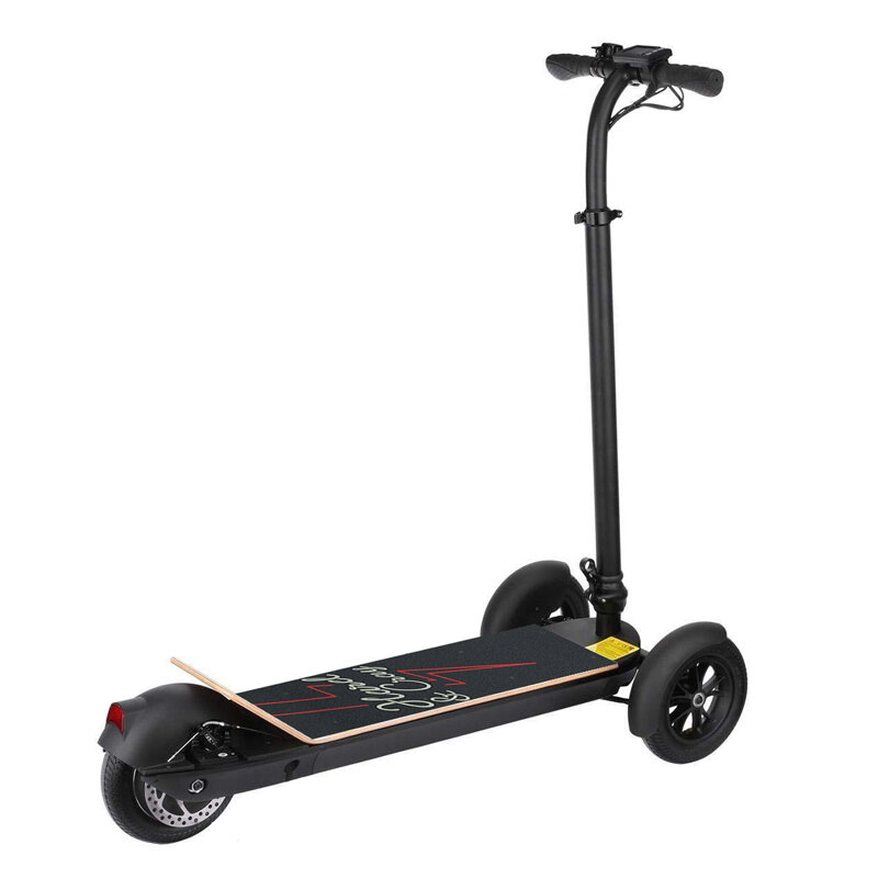 Трехколесный электрический скутер для взрослых, 500 Вт, складной электрический скейтборд