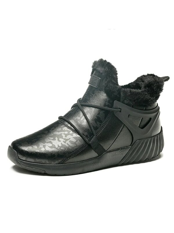 Зимние мужские ботинки ONEMIX сохраняют тепло, шерстяные треккинговые кроссовки, уличная Водонепроницаемая Мужская обувь для походов и бега унисекс