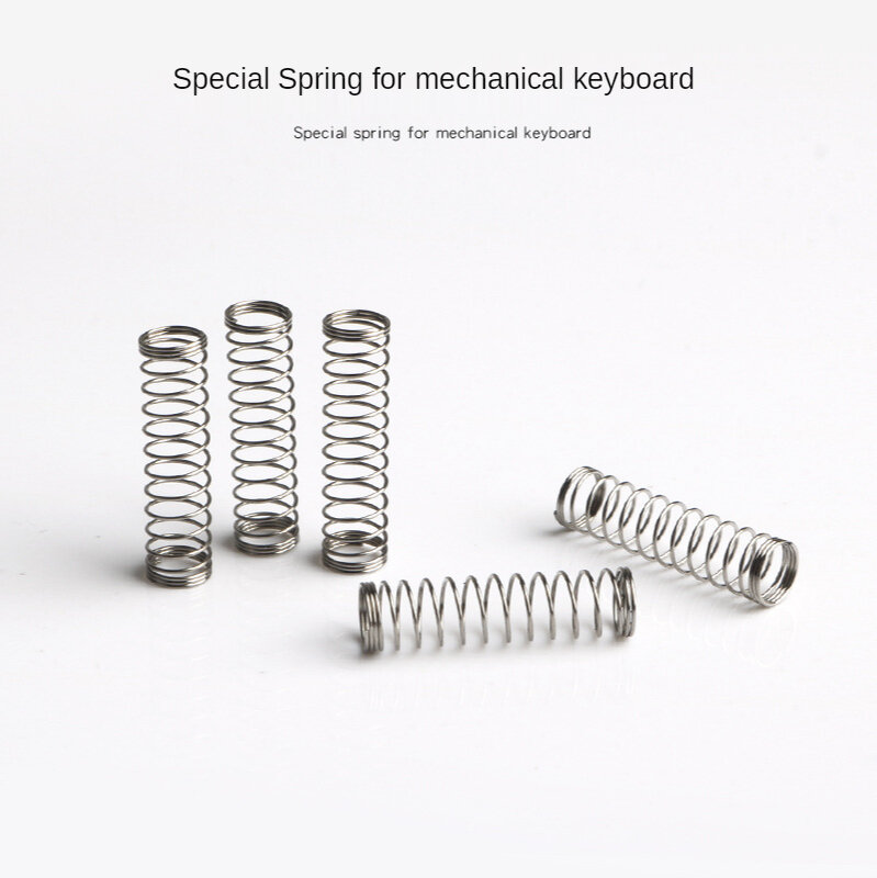 Mechanical Keyboard Shaft Spring 35g 45g 60g 62g 67g 80g 150g switch spring gold plating spring Cherry MX compatible