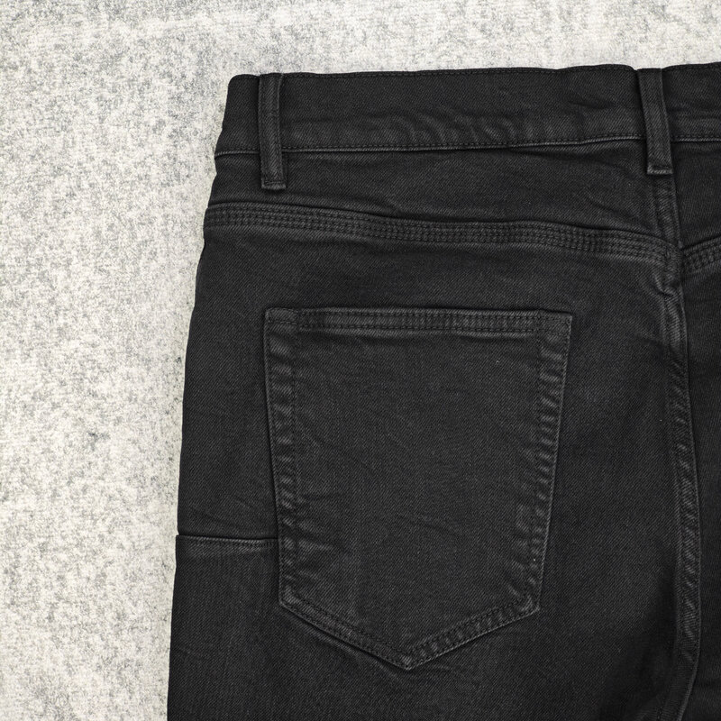 Etiqueta preta para VVVIP Slim Jeans, etiqueta roxa ou branca, marca de luxo