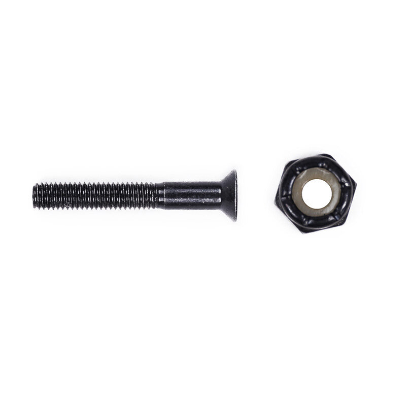 16pcs Screws Bolts 25mm 28mm 30mm Accessories Carbon steel Four-wheeled Long board M5 Skateboard Useful Durable