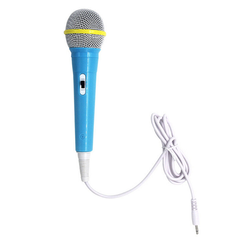 Mikrofon mainan anak, mesin boneka musik cerita Video masa kecil 1 buah