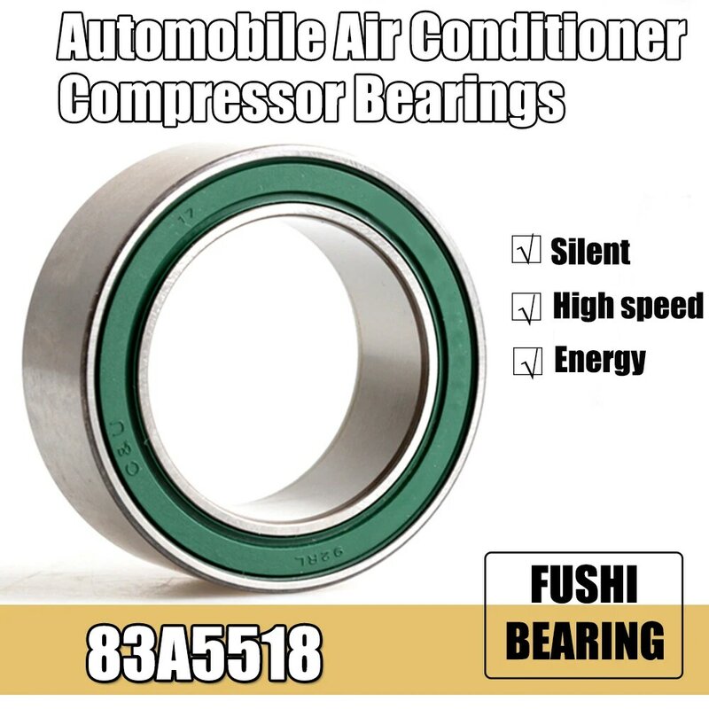 Rodamientos de compresor de aire acondicionado para coche, rodamientos de doble sellado, 83A5518, 2RS, 40x62x20.625 MM, 1 unidad, ABEC-5, 907257-2RS