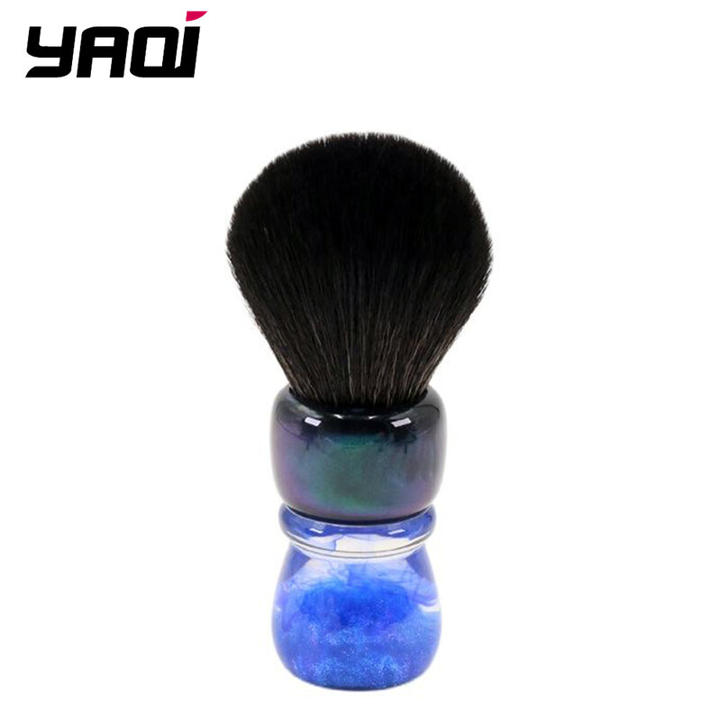 Yaqi oceano 28mm resina de cabelo sintético lidar com men molhado escova de barbear