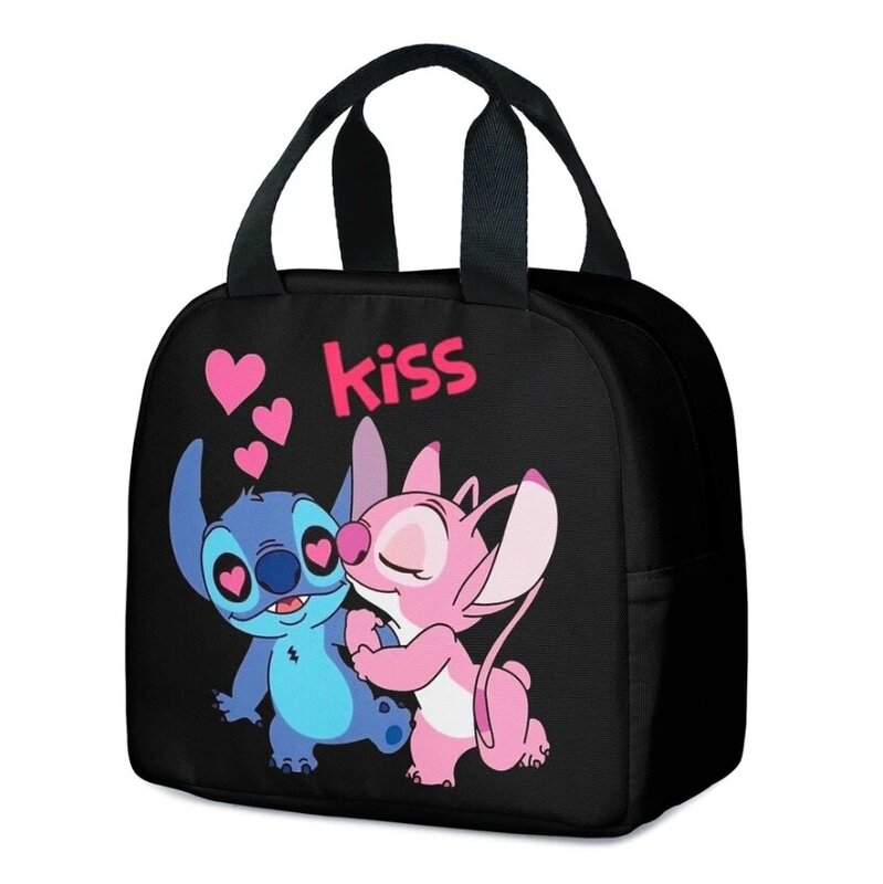 MINISO Stitch borsa per il pranzo per bambini borsa per il pranzo della scuola primaria miglior regalo per bambini Cartoon Mochila miglior regalo per i bambini