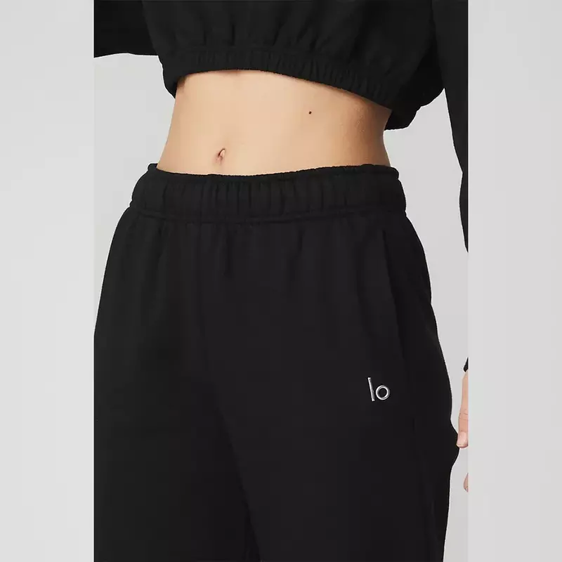 LO Accolade-pantalones de chándal de algodón para mujer, pantalones holgados de Fitness, Leggings de entrenamiento, cómodos y transpirables